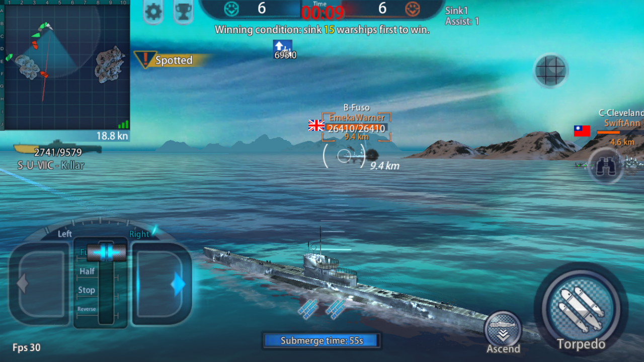 Submarine Games Online